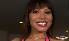 Ava Devine Hot Pink Bikini!