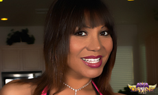 Ava Devine Hot Pink Bikini!