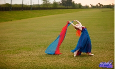 Outdoor Pussy Ballet Practice!