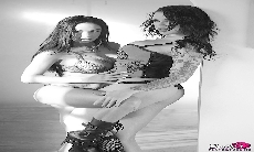 B&W Photos with Angelina!