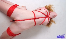 Red Rope Tie Down