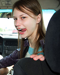 Nasty forest fucking