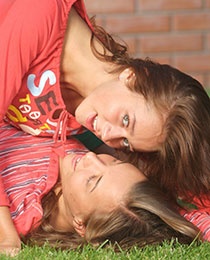 Two exciting girlfriends