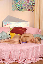 Hot teen Barbie Night masturbating