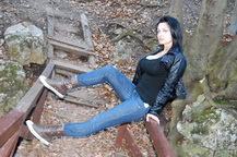 Aletta Oceans doing a blowjob on the tourist road