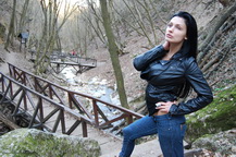 Aletta Oceans doing a blowjob on the tourist road