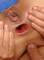 Anal fuck fanatic teen bitch gets monstre facials