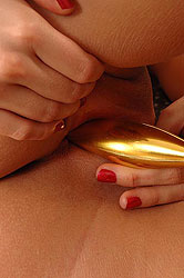 Christmas fingering fun with Conny