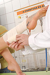 Doctors foot fetish examination!