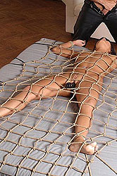 Young Melanie Memphis bound in nets