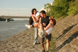 Guys are raiding the place in search of victims