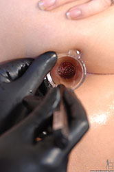 Two kinky latex lesbians having sex