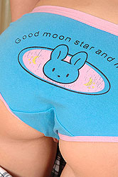 Prada pleasing herself with a pen