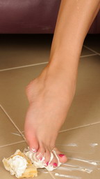 Busty anal lover Aletta Ocean in foot fetish movie