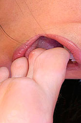 Two hot lesbians licking their feet