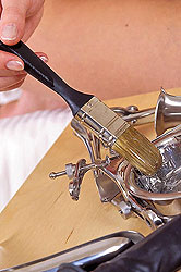 Rectal examination of young babes