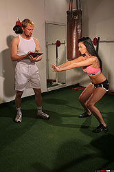 Sexy Aletta gets spanked & whipped