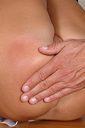 Hot schoolgirl getting spanked hard