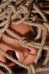 Young Melanie Memphis gets bound