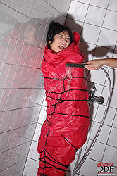 Sexy Miho Lechter bound & wrapped