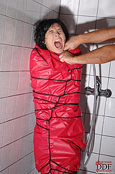 Sexy Miho Lechter bound & wrapped