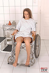 Young babe abused by deviant doctor