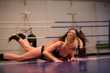 Rio Lee in the Nude  Fight Club against Blue Angel