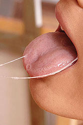 Sexy painter sucking a hard cock