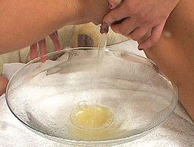 Dirty redhead slut peein at open air and suckin dick