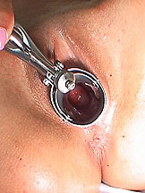 Sexy babe fisting and stuffing toys