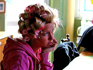  Curly Sabrina in anal dildo act with cute Sophie