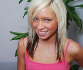 Super cute 18 year old blonde gets naked for her massage