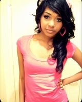 Sexy mulatto babe posing