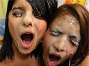 Christina Moure & Gaya - 2 FIne girls off the street get explosive cum blast.