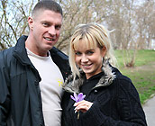 Cindy - Sexy blonde European Cindy gets fucked doggy style