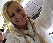 Denisa - Young Sexy European gets railed hard on sofa