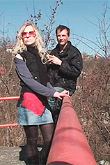 Cute German teen blonde fucked outdoor by MMV Films