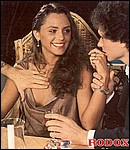 Eighties lady enjoys two big stiffy cocks at the same time