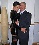 Horny british senior fucking a cheap and dirty street slut