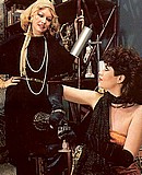 Two hairy seventies lesbians using their favorite big dildos