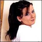 Hairy teenage brunette showing her wet and tight pussyhole