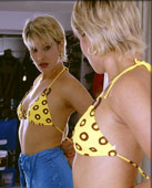 This blonde chick loves it rough and deep up her asshole