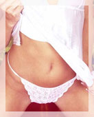 Sexy teenage glamour babe showing off her beautiful body