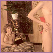 Fucking two juicy and hairy seventies pussies for hours