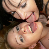 Three lesbian teenage webcamgirls in action with their toys