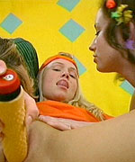 Cute teen watches how her friend gets toyed and fucked hard