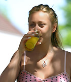 Blonde teenage beauty gets seduced by an older horny male