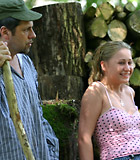 Blonde teenage beauty gets seduced by an older horny male