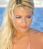 Two horny seniors fucking a blonde hottie on their boat