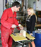 Several dirty and old men exposed with their sexy babes